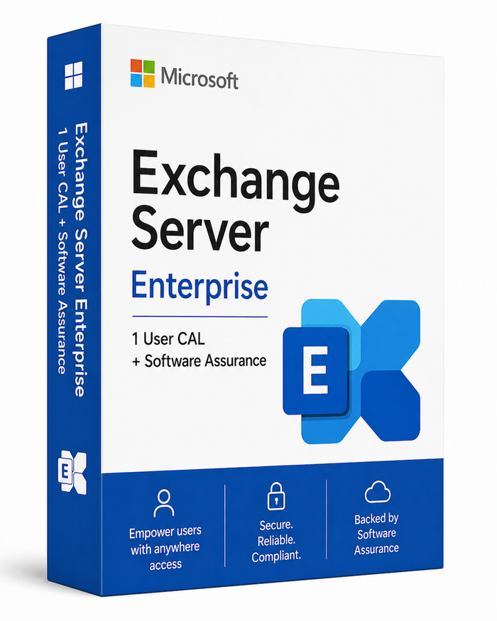 Microsoft Exchange Server Enterprise - 1 User CAL + Software Assurance