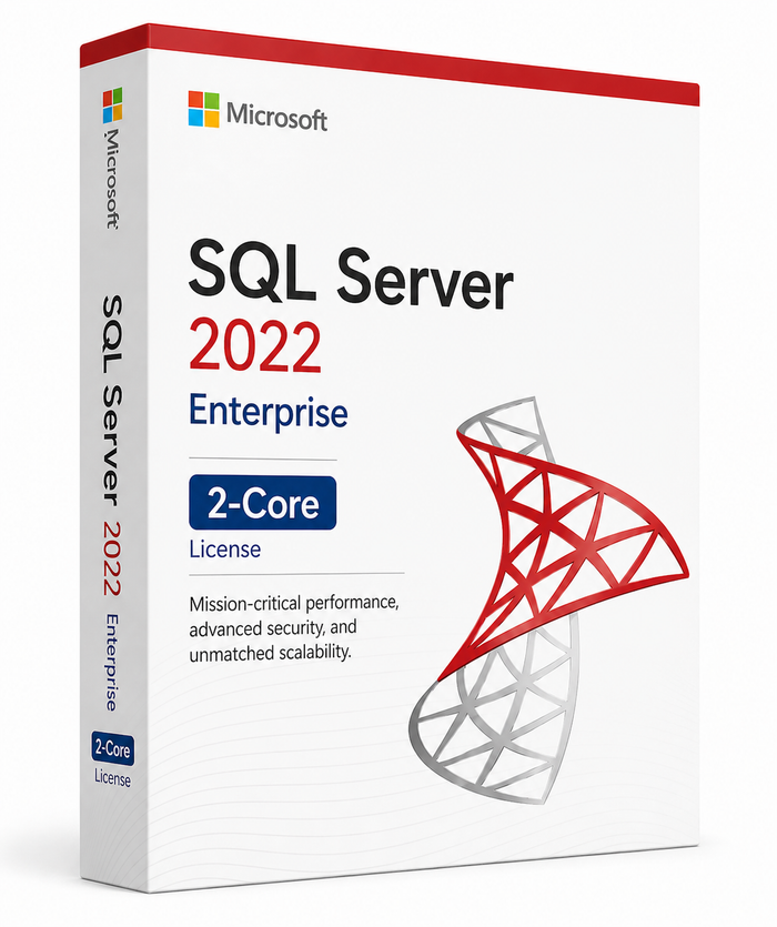 Microsoft SQL Server 2022 Enterprise 2-Core License