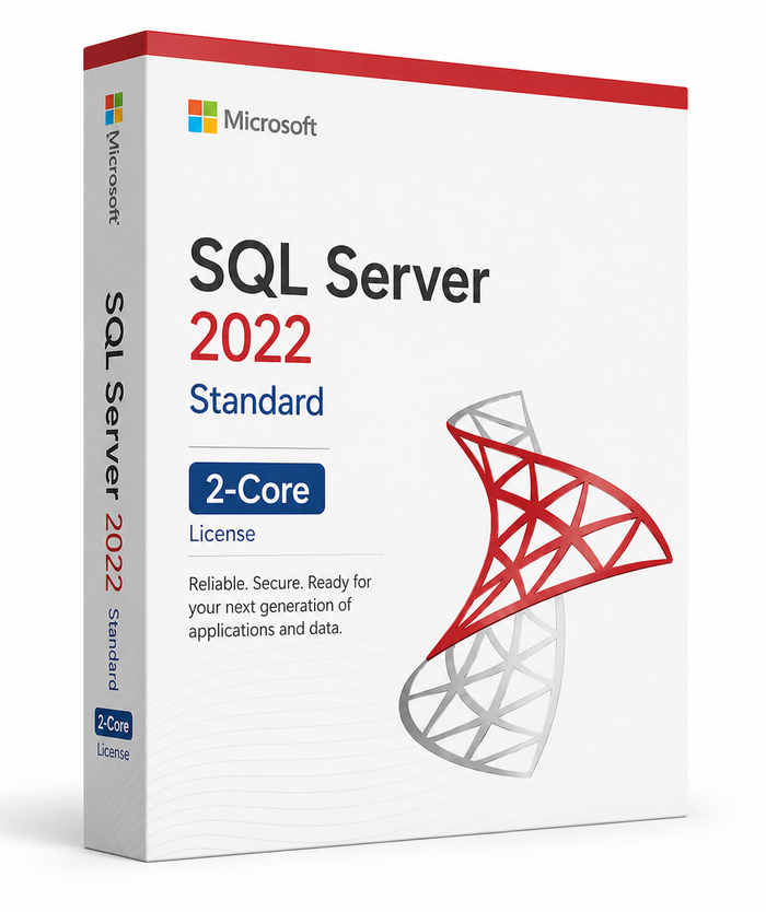 Microsoft SQL Server 2022 Standard 2-Core License