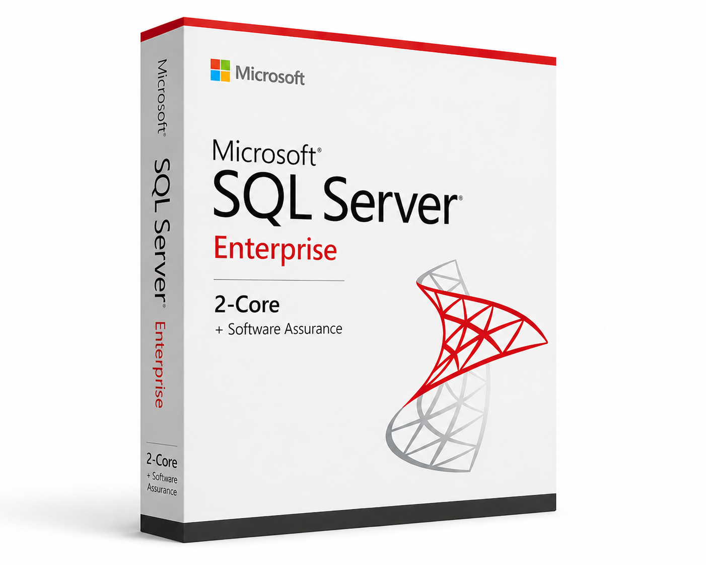 Microsoft SQL Server Enterprise 2-Core + Software Assurance License