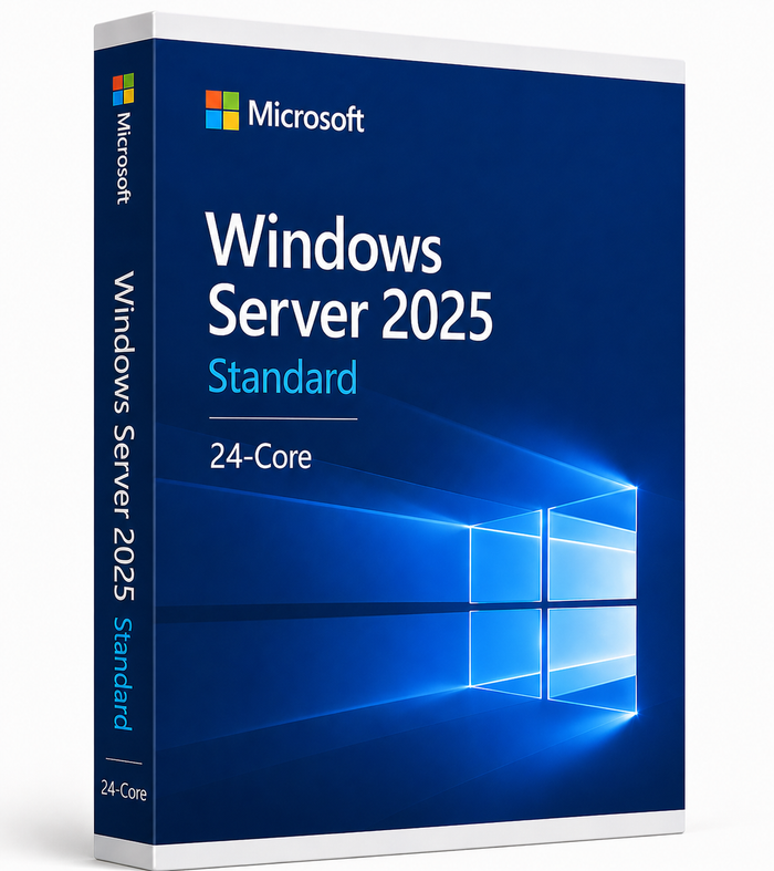 Microsoft Windows Server 2025 Standard  24 Core License